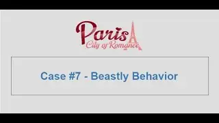 Criminal Case - City of Romance, Case 7 - Beastly Behavior