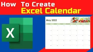 Create Calendar in Excel 2016 without coding?