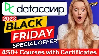 DataCamp Black Friday Discount Sale 2023 🔥 Limited Time Offer ⏰