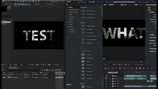 How to mask text in DaVinci Resolve or After Effects