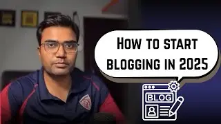 How to start blogging in 2025 | pro bloggers tips just 5 min. | 📝