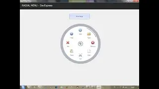 Modern UI & Professional Form with Radial Menu DevExpress(VB.Net) - Visual Studio 2010