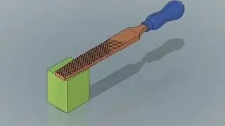 Cutting tool file animation