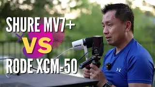 Comparison: Shure MV7+ vs. Rode X XCM-50 USB Microphone