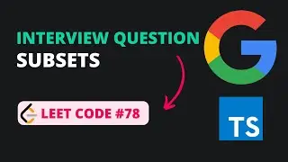 Subsets - Leet Code 78 - TypeScript