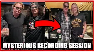 Axl Rose Mysterious Late Night Recording Session? New Guns N Roses Material?