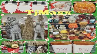 👑🎄🍁🤩🎀⛄ TjMaxx Christmas 2021 Decor is Out!!! Shop With Me for Beautiful Seasonal Decor. 👑🎄🍁🤩🎀🤶⛄
