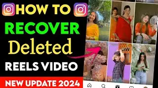 how to recover deleted reels in instagram 2024 | delete hoya instagram reels kivabe fire pabo