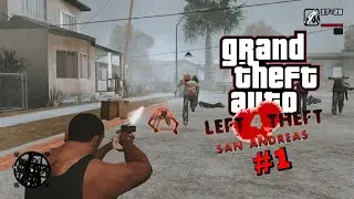 MODO HISTORIA DEL MOD LEFT 4 THEFT 👈😯 | PARA EL GTA SAN ANDREAS #1 2024 #gta #gtasanandreas