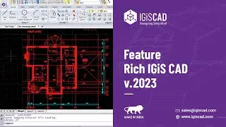 Feature Rich IGiS CAD v.2023