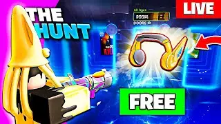 🔴 Collecting Badges & LAUNCHING “Vault Star Headphones” to EVERYONE in ROBLOX HUNT