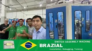 Switch Automatic Assembly Machine Production Line in Brazil