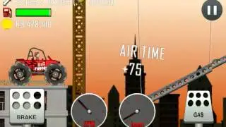 Hill Climb Racing \ Construction \ 4310 meters on Big Finger