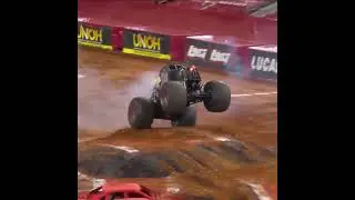 Monster Jam Arlington, TX 2024: Bakugan Dragonoid F.s. Saves