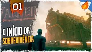 O INÍCIO DA SOBREVIVÊNCIA EM UM DOS MELHORES SURVIVALS | VALHEIM GAMEPLAY PT-BR | EP.01