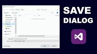 Save Dialog In Visual Studio (save text, images etc) (vb.net)