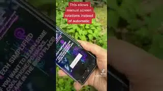 Android: Change to manual rotation