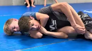 BJJ Pre-Tournament Training No-Gi Kids