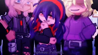 [~If Aphmau was Mean~] 《Aphmau Upsidedown Stories》Gacha meme/trend |inspo: ‎@sovereignplum 