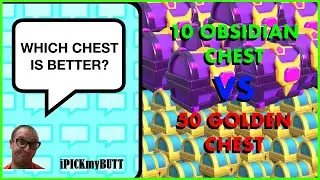 Archero Opening 10 OBSIDIAN Chest & 50 GOLDEN Chest - Which is better?