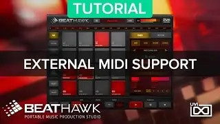 UVI BeatHawk Tutorial | External MIDI Support