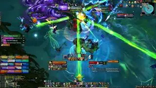 World Of Warcraft -  Tomb of Sargeras, Mythic Mistress Sassz'ine, Guardian Druid PoV