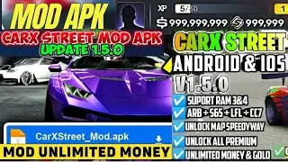 CarX Street MOD APK v1.5.0 Download | Unlimited Money, Unlocked All Cars Anti Ban 2024