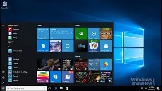 Windows 10: Customize the Start Menu