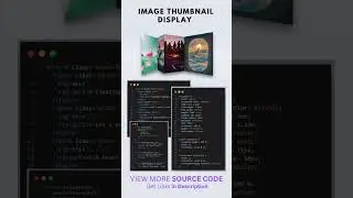 29/100 HTML/CSS/JS Animation: Image Thumbnail Display and Hover Effect #shorts