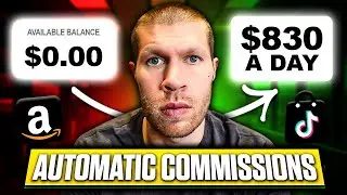 AI Makes Affiliate Commissions FOR YOU (Automatic Tiktok Affiliate + Amazon Influencer +AI Blog)