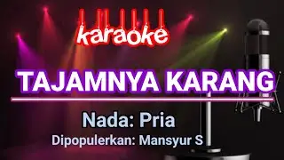 Mansyur S - Tajamnya Karang | Karaoke