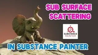 Sub Surface Scattering in Substance Painter