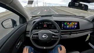 2023 Nissan Ariya POV TEST DRIVE