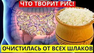 Мгновенная очистка от всех шлаков! Что творит рис с организмом...