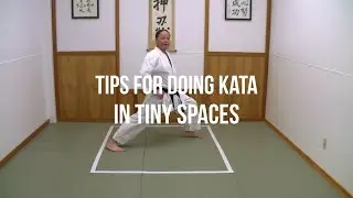 How to do Karate Kata in Small Spaces