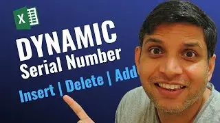 Dynamic Serial Number | Row | Function 