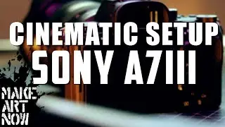 SONY A7III SETUP ALL CINEMATIC FUNCTIONS