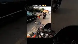 Live Bike Accident 💥 #shorts #rider #bikeride #crash #accident #viral #motovlog #bikelife