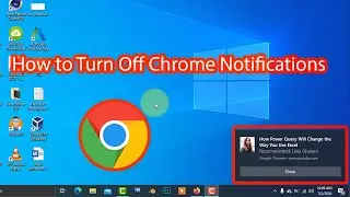 How to stop notifications on chrome in pc