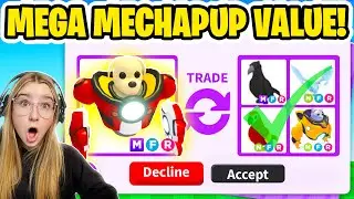 The MECHAPUP VALUES and TRADES are CRAZY in Adopt Me!
