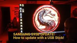 How to Install a New USB Firmware For the Samsung S95B OLED.