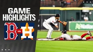 Red Sox vs. Astros Game Highlights (8/21/24) | MLB Highlights