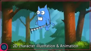 Calue 2D character illustrations & animations for unity