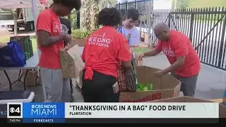 South Florida hosts 2 food drives ahead of Thanksgiving