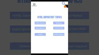 HTML important topics | CodeSecret | Programming  #howtocreateawebsiteusinghtmlandcss