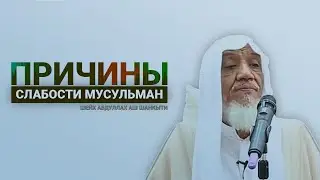 Причины слабости мусульман Шейх Абдуллах ибн Мухаммад аш Шанкыти