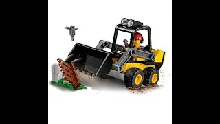 Cam Builds Lego City Set 60219 Front Loader Full