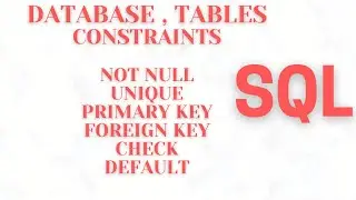 SQL basics Part1||Create Database||Table||Constraints||Ravinder Gattu||Gattu Tutorials