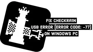 How to Fix Checkra1n USB Error  -77