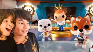 Dani y Evan ayudan a los amigos del mundo FUNKO!!